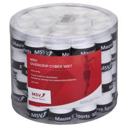 MSV Cyber Wet overgrip omotávka hrúbka 0,6 mm biela MSV Cyber Wet overgrip omotávka hrúbka 0,6 mm biela