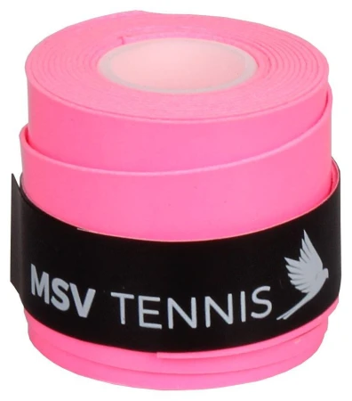 MSV Cyber Wet overgrip omotávka tl. 0,6 mm růžová