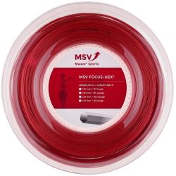 MSV Focus HEX tenisový výplet 200 m červená MSV Focus HEX tenisový výplet 200 m červená