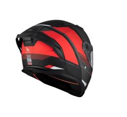MT Helmets BRAKER CHENTO B5 šedo-červeno-bílá integrální helma + sleva 300,- na příslušenství