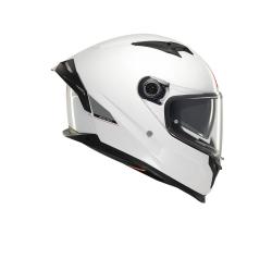 MT Helmets BRAKER SV SOLID A0 bílá integrální helma + sleva 300,- na příslušenství