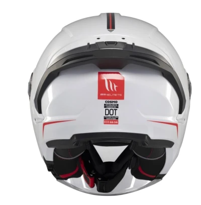 MT Helmets Cosmo SV lesklá bílá Otevřená helma + sleva 300,- na příslušenství