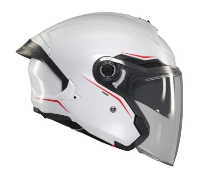 MT Helmets Cosmo SV lesklá bílá Otevřená helma + sleva 300,- na příslušenství