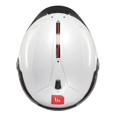 MT Helmets Cosmo SV lesklá bílá Otevřená helma POUZE S (VÝPRODEJ)