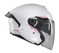 MT Helmets Cosmo SV lesklá bílá Otevřená helma POUZE S (VÝPRODEJ)