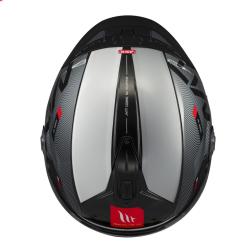 MT Helmets Cosmo SV Silence černo-šedo-bílá otevřená helma + sleva 300,- na příslušenství