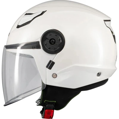 MT Helmets Dětská otevřená helma na motorku Lite Pure A0 bílá