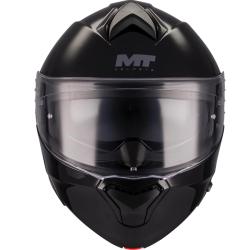MT Helmets Genesis SV Pure A1 černá výklopná helma + moto kukla RSA