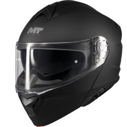 MT Helmets Genesis SV Pure A1 matná čierna výklopná prilba + moto kukla RSA
