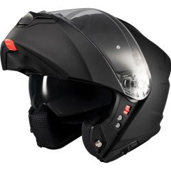 MT Helmets Genesis SV Pure A1 matná čierna výklopná prilba + moto kukla RSA