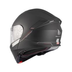 MT Helmets Genesis SV Solid A1 černá matná vyklápěcí přilba + moto kukla RSA
