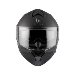 MT Helmets Genesis SV Solid A1 černá matná vyklápěcí přilba + moto kukla RSA
