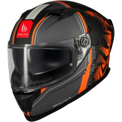 MT Helmets Braker SV Charm matná čierno-oranžová Integrálna prilba + zľava 300,- na príslušenstvo