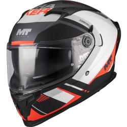 MT Helmets Braker SV Inception B5 matná černo-šedo-červená integrální helma + sleva 300,- na příslušenství