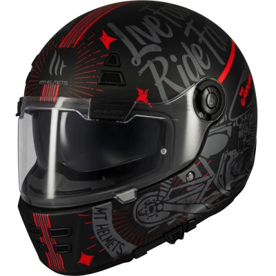 MT Helmets Integrální helma na motorku Jarama SV Art matná černá XS + sleva 400,- na příslušenství MT Helmets Integrální helma na motorku Jarama SV Art matná černá XS + sleva 400,- na příslušenství
