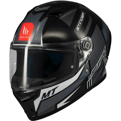 MT Helmets Integrální helma Stinger 2 Tron černo-šedá MT Helmets Integrální helma Stinger 2 Tron černo-šedá