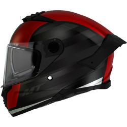 MT Helmets THUNDER 4 SV TREADS B5 černo-červená integrální helma + sleva 300,- na příslušenství
