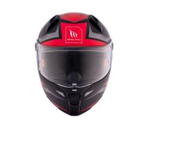 MT Helmets Integrální helma REVENGE 2 S HATAX B5 černo-šedo-červená + sleva 300,- na příslušenství