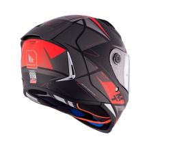 MT Helmets Integrální helma REVENGE 2 S HATAX B5 černo-šedo-červená + sleva 300,- na příslušenství