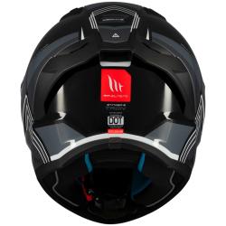 MT Helmets Integrálna prilba Stinger 2 Tron čierno-sivá