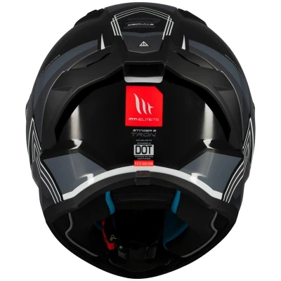 MT Helmets Integrální helma Stinger 2 Tron černo-šedá