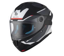 MT Helmets Integrální helma TARGO S KAY B2 matná černo-šedo-bílá + sleva 200,- na příslušenství
