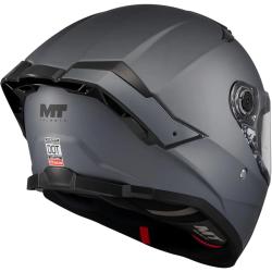 MT Helmets Integrálna prilba Thunder 4 SV Pure A2 matná sivá + zľava 300,- na príslušenstvo