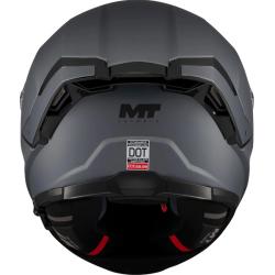 MT Helmets Integrálna prilba Thunder 4 SV Pure A2 matná sivá + zľava 300,- na príslušenstvo