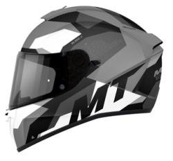 MT Helmets Blade 2 SV Fade B0 černo-šedo-bílá Integrální přilba + sleva 200,- na příslušenství