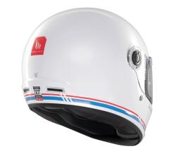 MT Helmets Jarama SV lesklá bílá Integrální helma + sleva 400,- na příslušenství