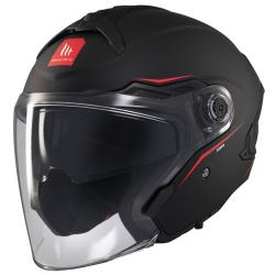 MT Helmets Cosmo SV matná černá Otevřená helma + sleva 300,- na příslušenství
