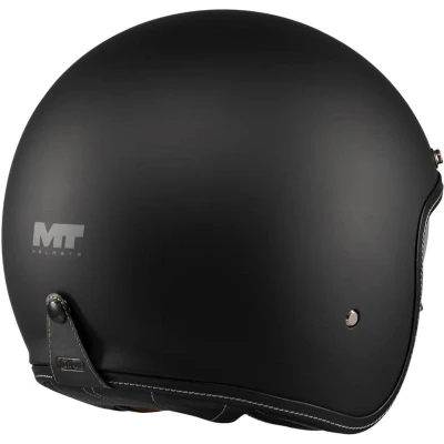 MT Helmets Otevřená helma Lemans 2 SV S Pure A1 matná černá + moto kukla RSA