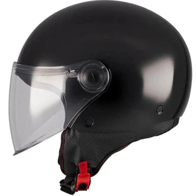 MT Helmets Otevřená helma motorku Street S Pure A1 černá