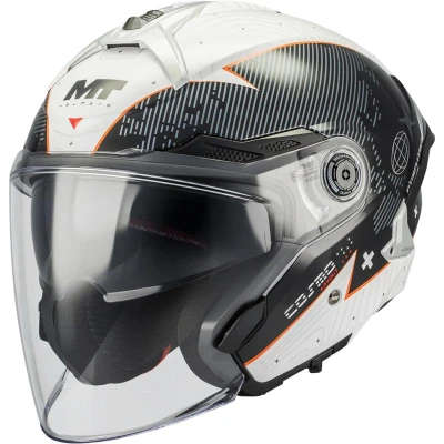 MT Helmets Otevřená helma Cosmo SV Layout A1 černo-šedá + sleva 300,- na příslušenství MT Helmets Otevřená helma Cosmo SV Layout A1 černo-šedá + sleva 300,- na příslušenství