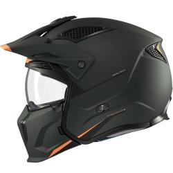 MT Helmets Streetfighter SV S Solid A6 matná zelená otevřená helma s maskou MT Helmets Streetfighter SV S Solid A6 matná zelená otevřená helma s maskou