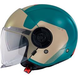 MT Helmets Viale SV S Beta E7 béžovo-tyrkysová otevřená přilba MT Helmets Viale SV S Beta E7 béžovo-tyrkysová otevřená přilba