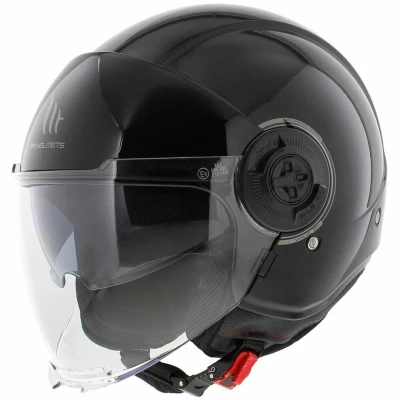 MT Helmets Otevřená přilba Viale SV S černá lesklá MT Helmets Otevřená přilba Viale SV S černá lesklá