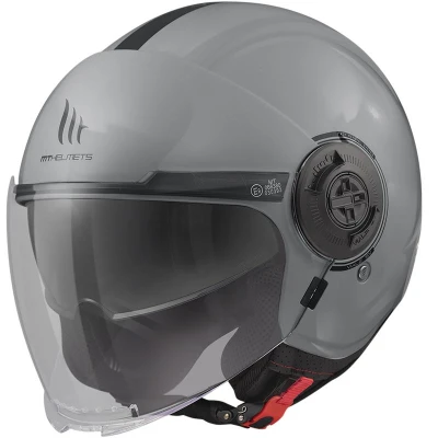 MT Helmets Viale SV S Solid šedá lesklá otevřená přilba MT Helmets Viale SV S Solid šedá lesklá otevřená přilba