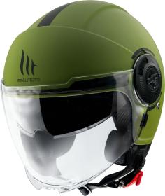 MT Helmets Otevřená přilba na motorku Viale SV S zelená matná MT Helmets Otevřená přilba na motorku Viale SV S zelená matná