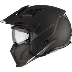 MT Helmets Přilba Streetfighter SV S Solid A1 černá matná + sleva 300,- na příslušenství