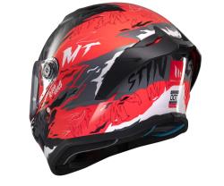 MT Helmets Stinger 2 Ardent černo-červená integrální helma + sleva 300,- na příslušenství