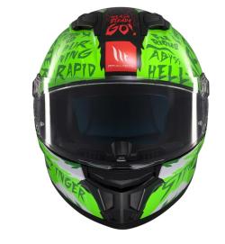 MT Helmets Stinger 2 Ardent zelená integrální helma + sleva 300,- na příslušenství