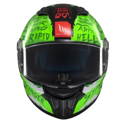 MT Helmets Stinger 2 Ardent zelená integrální helma + sleva 300,- na příslušenství