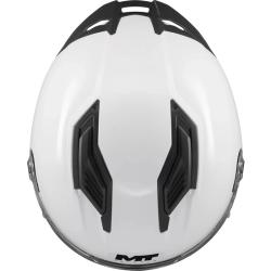 MT Helmets Stinger 2 Pure A0 bílá integrální helma