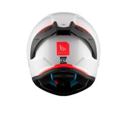 MT Helmets Stinger 2 Solid lesklá bílá Integrální helma