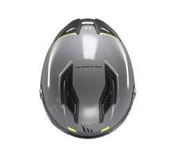 MT Helmets Stinger 2 Solid lesklá šedá integrální helma
