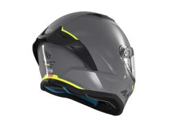 MT Helmets Stinger 2 Solid lesklá šedá integrální helma
