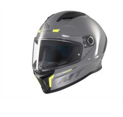 MT Helmets Stinger 2 Solid lesklá šedá integrální helma