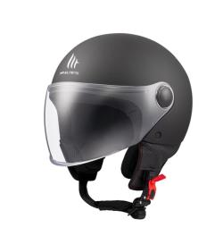 MT Helmets Street S matná černá otevřená helma