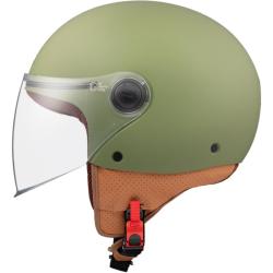 MT Helmets Street S matná zelená otevřená helma POUZE S - 55-56 cm (VÝPRODEJ)